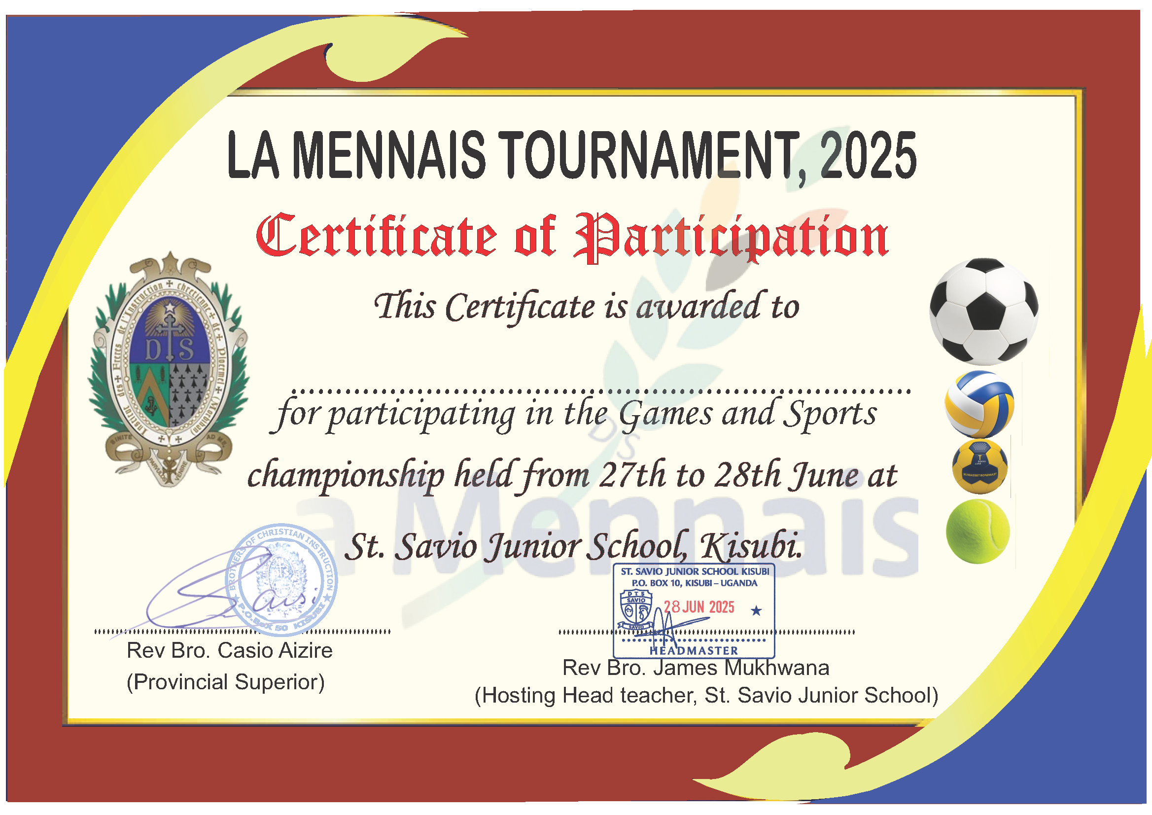 Certificate 3